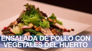 Cómo hacer Ensalada de Pollo  Chef Andrés Rueda [upl. by Niwle]