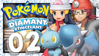 POKEMON DIAMANT ETINCELANT EPISODE 2  PREMIERE ARENE  NINTENDO SWITCH [upl. by Rolyat]