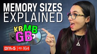 Bits and Bytes 💾 Data Storage Measurements Explained – DIY in 5 Ep 164 [upl. by Marie]