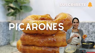 ¡PICARONES  Sandra Jarufe Pastelería [upl. by Acsicnarf]