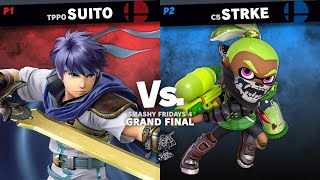 Smashy Fridays 4 Grand Final  TPPO  Suito vs C5  Strke [upl. by Ahsimat241]