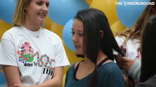 WATCH 100 Days Til THON Hair Donation [upl. by Intirb774]