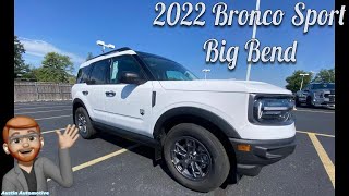 2022 Bronco Sport Big Bend  Comfort amp Convenience  Deep Dive [upl. by Atiniv]