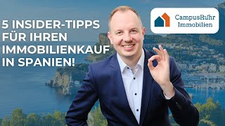 Vermeiden Sie diese Fehler 5 unverzichtbare Tipps für SpanienImmobilien [upl. by Ellicott]