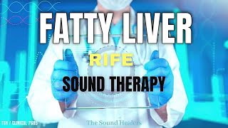 Fatty Liver Therapy With Binaural Beats RIFE Frequency Sound Therapy I Liver Detox amp Cleanse [upl. by Kitchen688]