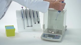 Método gravimétrico para comprobación de micropipetas [upl. by Celina]