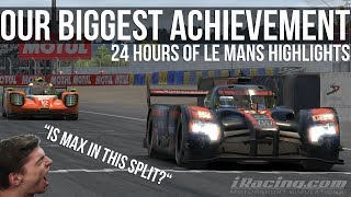 Our Biggest Sim Racing Achievement  24 Hours Of Le Mans Highlights [upl. by Ahseik]