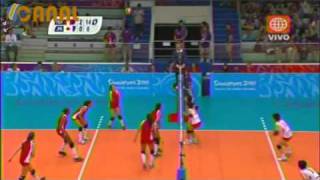 VOLEY PERU  JAPON 3ER SET [upl. by Alva]