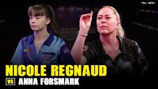 Nicole Regnaud vs Anna Forsmark FULL MATCH  WDF World Darts Championship 2023 [upl. by Llerrat]