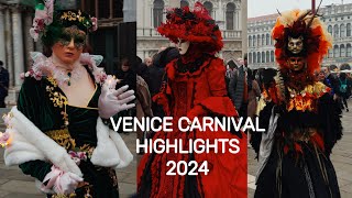 Venice Carnival 2024  Carnival Venezia 2024  Venedig Carneval  4K HDR 60fps HIGHLIGHTS [upl. by Lesab973]