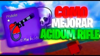 COMO MEJORAR EL ACIDUM RIFLE💀BLOX FRUITS [upl. by Noira186]