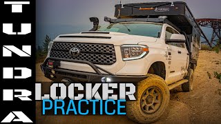 Overland Tundra Front and Rear Locker Practice [upl. by Sherm]