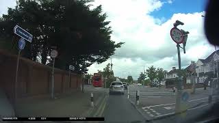 Wanstead Driving Test Route Charlie Browns Roundabout Towards Chelmsford Romford [upl. by Arlo]