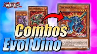 4 MUST KNOW COMBOS  EVOLTILE EVOLSAUR DINO COMBOS  POST DUELIST NEXUS  YuGiOh [upl. by Jt]