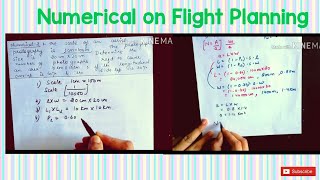 NUMERICAL PROBLEMS ON FLIGHT PLANNING AND NUMBER OF PHOTOGRAPH CALCULATION [upl. by Luz]