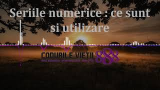 Seriile numerice ce sunt si cum le utilizam [upl. by Arimihc]