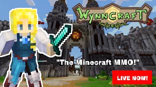 Playing WYNNCRAFT for the first time Wynncraft LIVE [upl. by Torre]