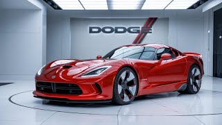 2025 Dodge Viper The BEAST Returns with INSANE Power and JawDropping Design [upl. by Haikan215]