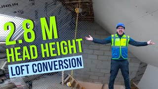 28M Head Height Loft Conversion  Attic Uk [upl. by Eelyme]