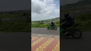 jatt kawasakininja ninja superbike flyby triumph h2r bmw stree2 [upl. by Ainad818]