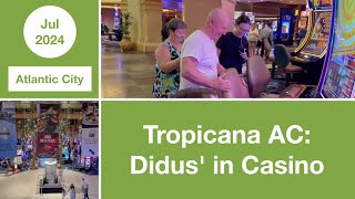 Tropicana Atlantic City Didus in Casino  Atlantic City  New Jersey  USA [upl. by Elodie]