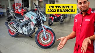 CB TWISTER 2022 BRANCA APRESENTAÇÃO A Primeira CB Twister CBS BRANCA 2022 da Concessionaria [upl. by Dilahk190]