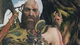 God of War 2018  Reaching The Summit Mimir gaming godofwar [upl. by Nylrahs]