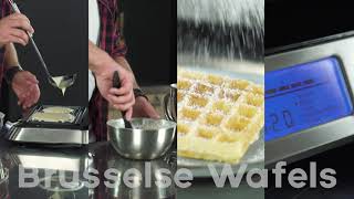 Brusselse wafels receptvideo [upl. by Rohclem]