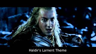 The Lord of the Rings  Haldirs Lament Theme [upl. by Harbird]