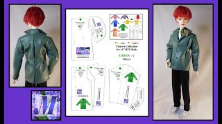 7 Coats  7 Colors 5  Sewing the GREEN Coat Outfit [upl. by Alex]