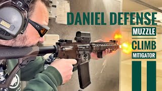 Daniel Defense MUZZLE CLIMB MITIGATOR Gen II first shots  V7 Harbinger Bonus [upl. by Baird]