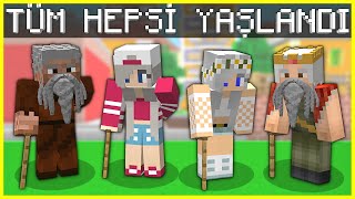 FAKİR VE ZENGİNİN AİLESİ YAŞLANDI 😂  Minecraft [upl. by Hymen580]