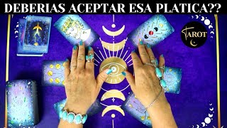 DEBERIAS ACEPTAR ESA CONVERSACION ACLARATORIA TE CONVIENE RECONCILIARTE  💜TAROT INTERACTIVO [upl. by Dominick252]