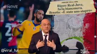 Crozza insulta Benatia lui replica così [upl. by Anin]