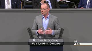 Matthias Höhn DIE LINKE Keine 80 Milliarden für die Bundeswehr [upl. by Tish673]