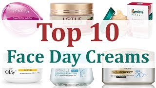 Top 10 Face Day Creams​ [upl. by Teddy659]