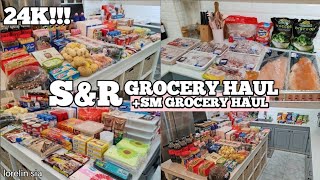 24K  SampR Grocery Haul  SM Grocery Haul  Lorelin Sia [upl. by Nerat151]