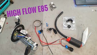 Ford Festiva High Flow E85 Pump Conversion [upl. by Henrietta]