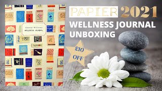 PAPIER Wellness Journal Unboxing [upl. by Ettelrac]