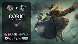 Corki Mid vs Talon  KR Master Patch 142 [upl. by Noled]