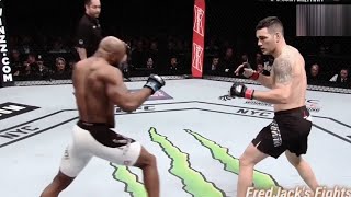 Yoel Romero vs Chris Weidman Highlights Brutal KNOCKOUT ufc mma yoelromero chrisweidman punch [upl. by Ttocs]