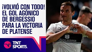 ¡El GOL AGÓNICO de BERGESSIO para la victoria de PLATENSE ⚽🔥 [upl. by Nicol]