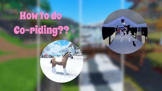 Tutorial on how to use the new update  coriding  on horse valley Roblox [upl. by Janith]