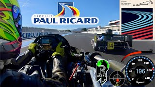 Un tour en Superkart 250cc sur le circuit de F1 Paul Ricard au Castellet 🤩 [upl. by Wait]