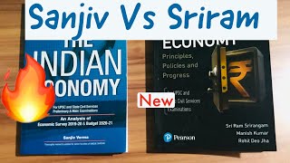 🔥🔥🔥Sanjiv Verma Vs Sriram IAS Indian Economy Book Review which is best resource for UPSC CSE [upl. by Notlit]