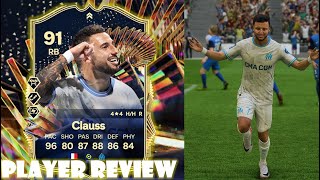 WOW😍 91 TOTS LIVE Clauss Player review  EA FC 24 [upl. by John]