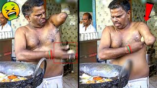 Indian MOST UNHYGIENIC Street Food🤮  DhiruMonchik [upl. by Keithley]