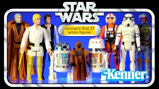 Kenners first 21 Star Wars figures  Are they any good [upl. by Karalynn787]