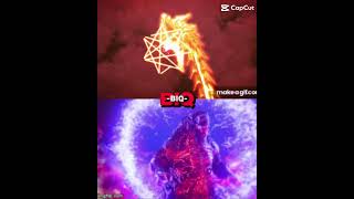 Void Ghidorah full power vs Godzilla earth full power [upl. by Lebaron]