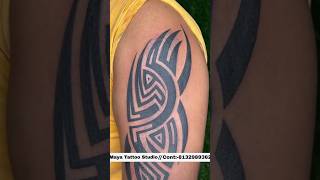 Tribal tattoo designs tatttoo tribaltattoo shortfeed [upl. by Idona]